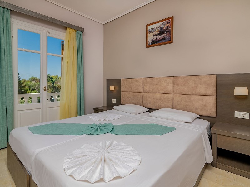 Double Rooms Plaka Beach Resort Vasilikos Zakynthos Greece